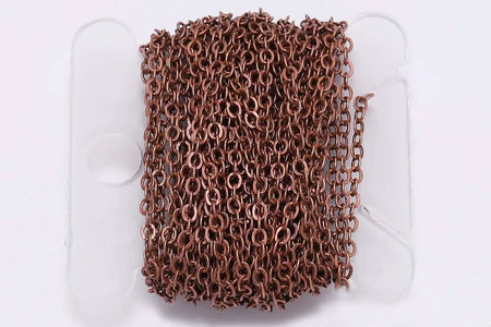 5 M/Lot Gold/Bronze Plated Necklace Chain for Jewelry Making Findings DIY Necklace Chains Materials Handmade Supplies