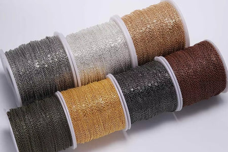 5 M/Lot Gold/Bronze Plated Necklace Chain for Jewelry Making Findings DIY Necklace Chains Materials Handmade Supplies