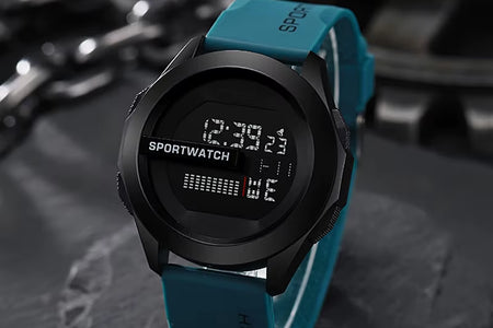 Sport Electronic Watch for Man Luxury Digital Wristwatch Stopwatch Luminous with Date Week Waterproof Men Watches